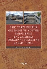 AŞIK TARZI KÜLTÜR GELENEĞİ VE KÜLTÜR ENDÜSTRİSİ BAĞLAMINDA UNKAPANI PLAKÇILAR ÇARŞISI