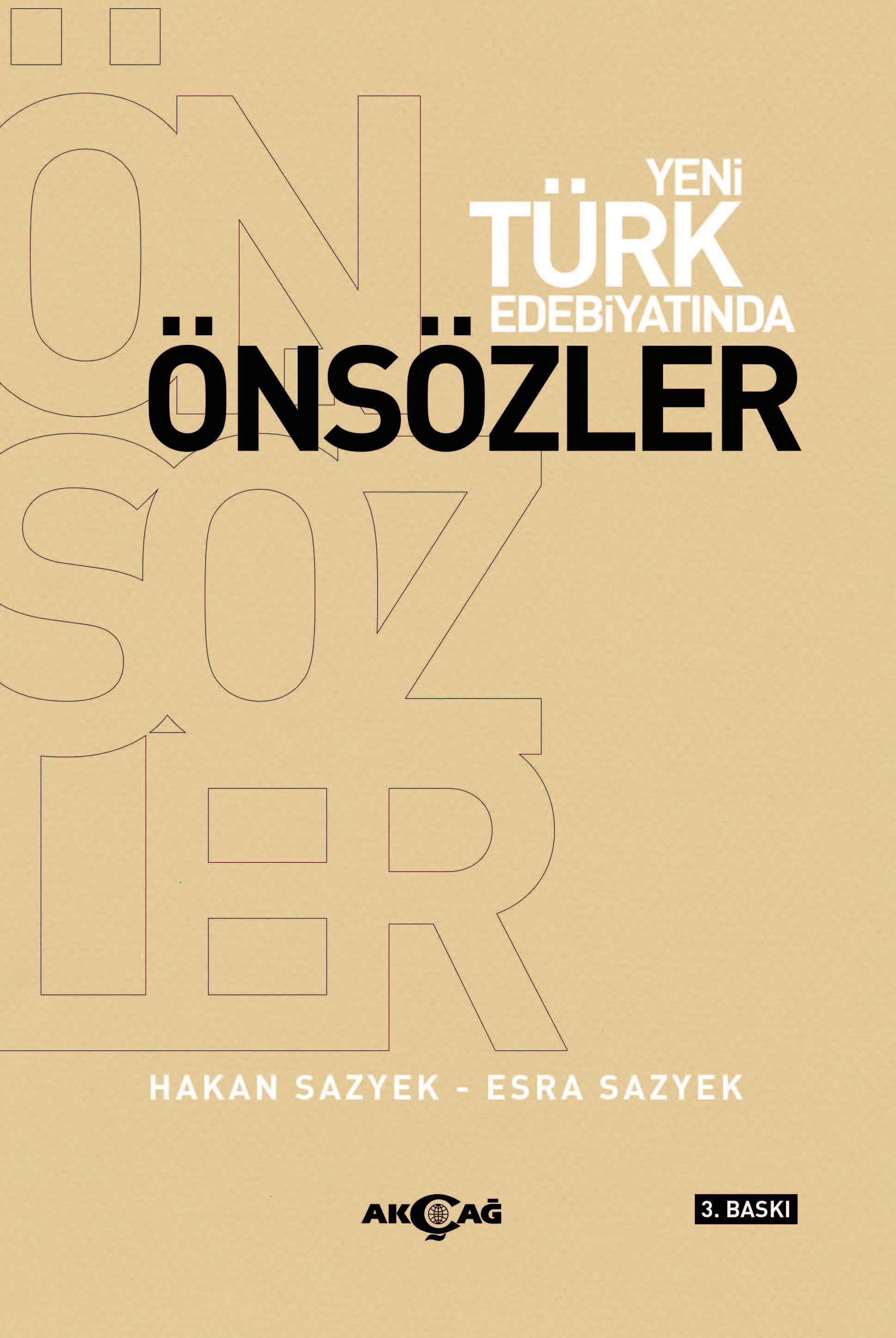 YENİ TÜRK EDEBİYATINDA ÖNSÖZLER